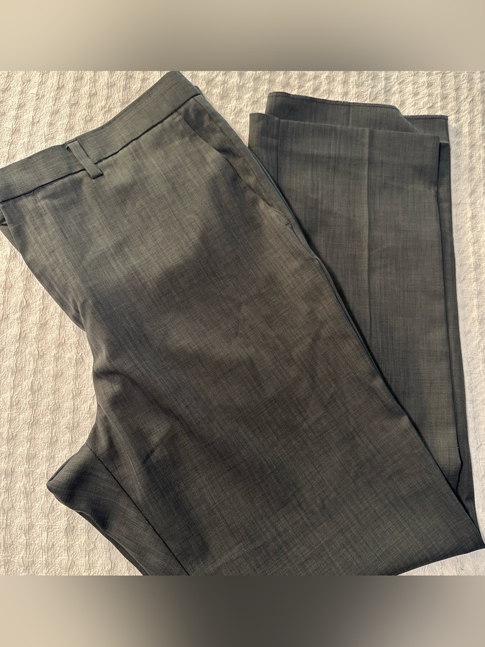 Perry Ellis Men's Gray Dress Pants